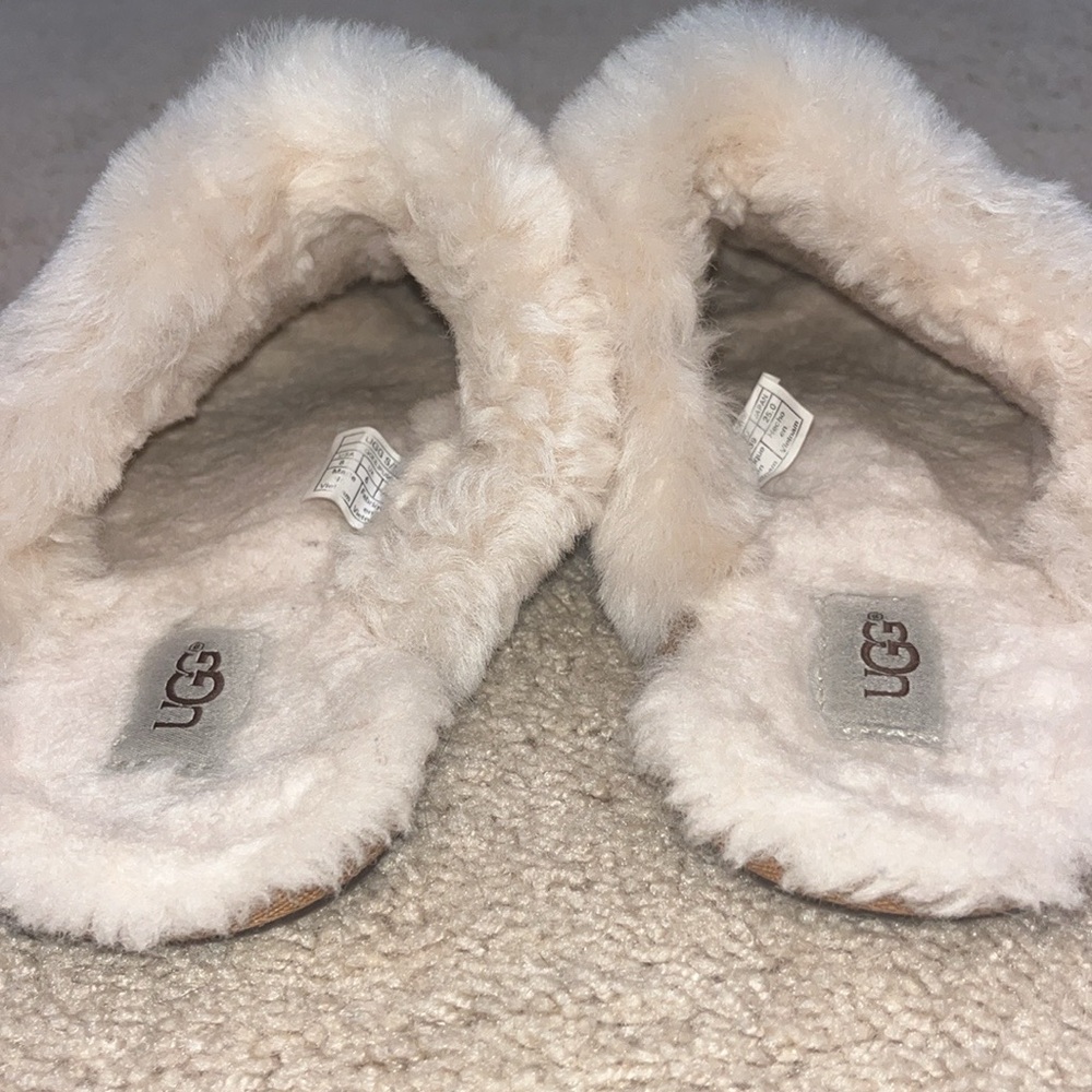 UGG Chestnut Shearling Mules - Picture 3 of 5